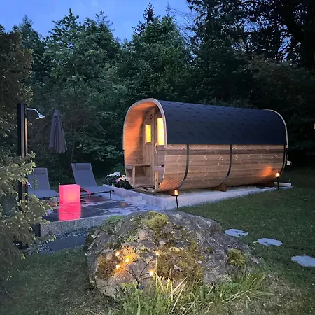 400m Vom Mit Sauna, Kamin, Klima * Lichtenberg (Bavaria)